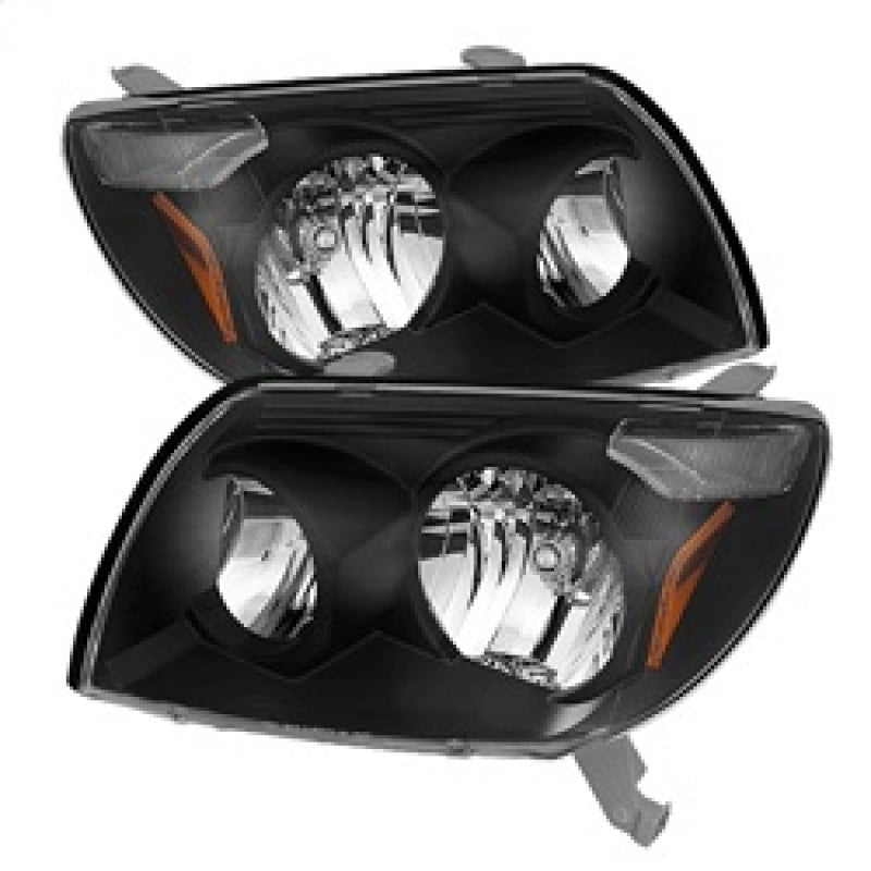 Xtune Toyota 4Runner 03-05 Crystal Headlights Black HD-JH-T4R03-AM-BK-SR1 Performance