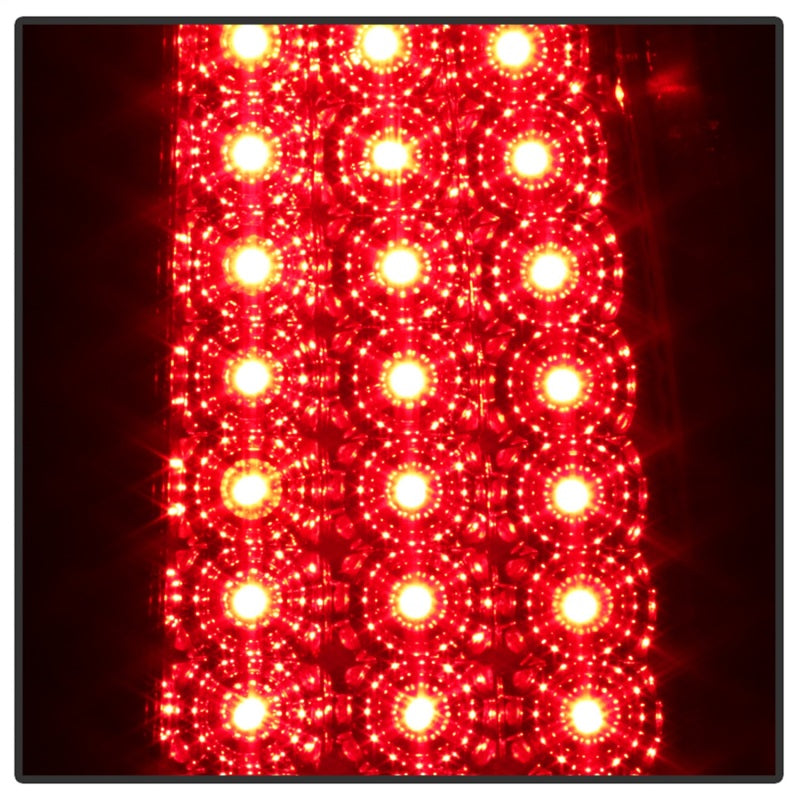 Xtune Chevy Silverado 1500/2500/3500 03-06 LED Tail Lights Red Clear ALT-ON-CS03-LED-RC-SR1 Performance