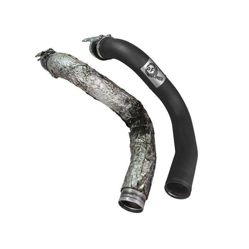 aFe Bladerunner Intercoolers I/C Tube 3in Cold Ford F-250/F-350 99-03 V8-7.3L - Black-SR1 Performance