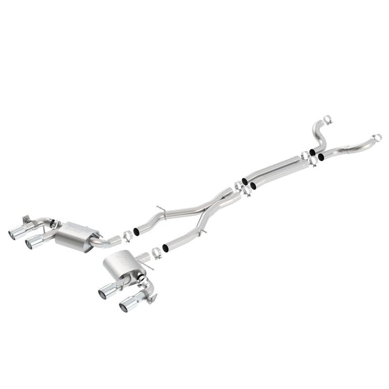 Borla 2017+ Chevy Camaro ZL1 6.2L S-Type Catback Exhaust w/ Dual Split Rear Exit-SR1 Performance