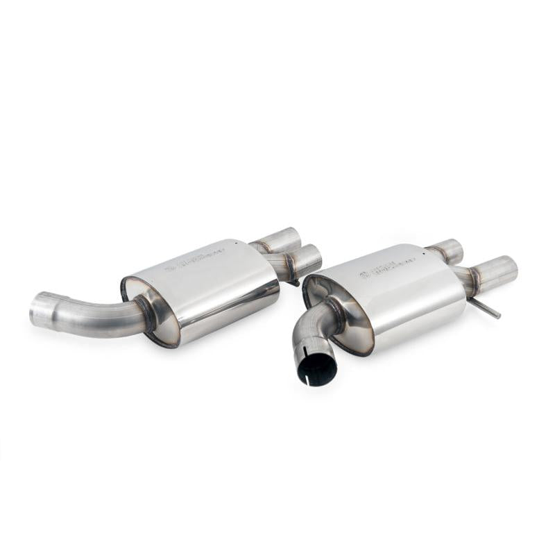 AWE Tuning Audi C7.5 A6 3.0T Touring Edition Exhaust - Quad Outlet Diamond Black Tips-SR1 Performance