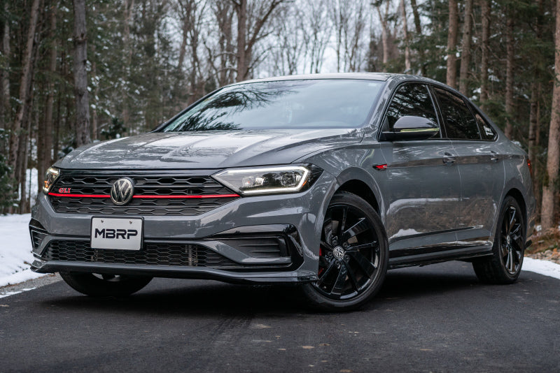 MBRP 19-21 VW Jetta GLI T304 SS 3in Cat-Back Dual Split Rear Exit Exhaust - Carbon Fiber Tips-SR1 Performance