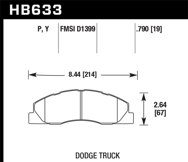 Hawk LTS Street Brake Pads-SR1 Performance