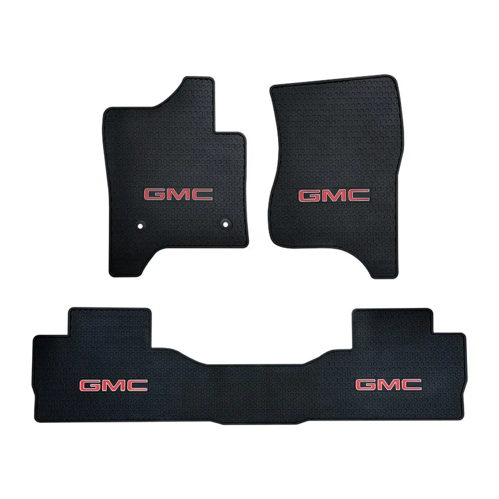 Lloyd Mats Custom-Fit All-Weather Rubber Mats for GMC Sierra 1500 2014-2019