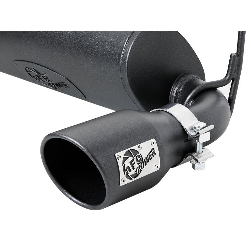 aFe Rebel Series 2.5in 409 SS Cat-Back Exhaust w/ Black Tips 18-19 Jeep Wrangler (JL) V6 3.6L-SR1 Performance