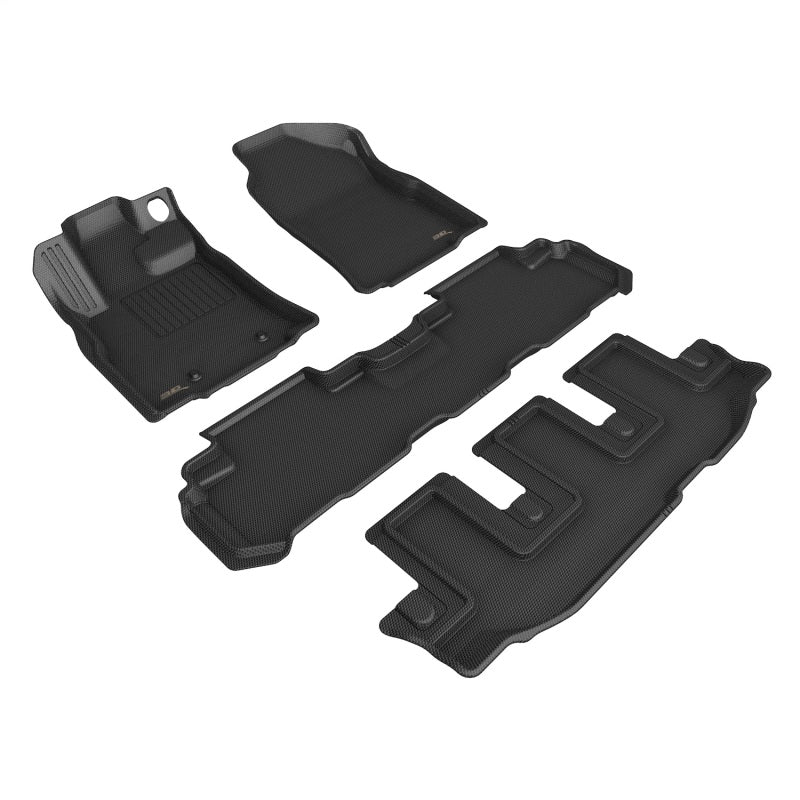3D Maxpider 19-24 Subaru Ascent Kagu Black Bench Seats R1 R2 R3-SR1 Performance