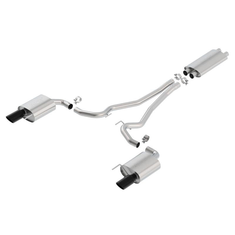 Borla 15-17 Ford Mustang GT 5.0L AT/MT Cat-Back Exhaust-SR1 Performance