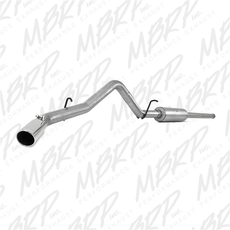 MBRP 14 Chevy/GMC 1500 Silverado/Sierra 4.3L V6/5.3L V8 Single Side Exit AL 3in Cat Back Exhaust-SR1 Performance