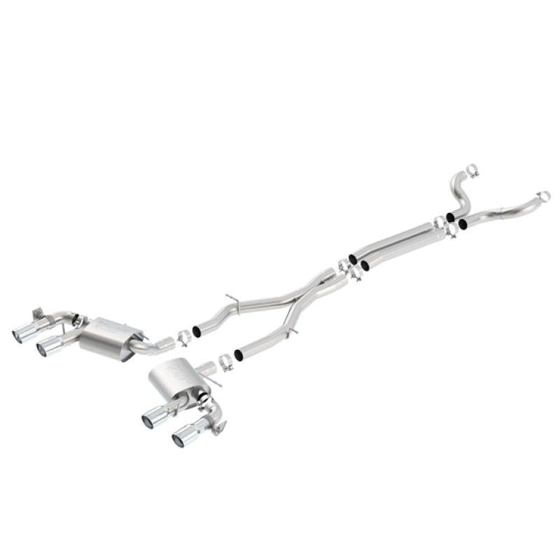 Borla 2017+ Chevy Camaro ZL1 6.2L S-Type Catback Exhaust w/ Dual Split Rear Exit-SR1 Performance