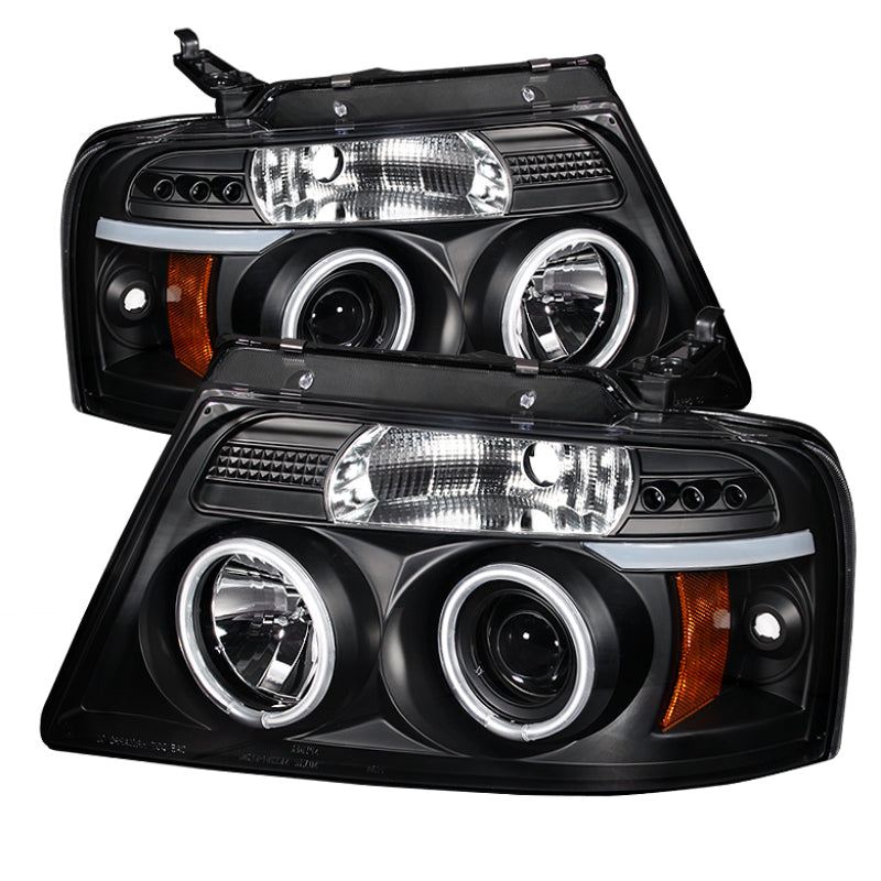 Spyder Ford F150 04-08 Projector Headlights Version 2 CCFL Halo LED Blk PRO-YD-FF15004-CCFL-G2-BK-SR1 Performance