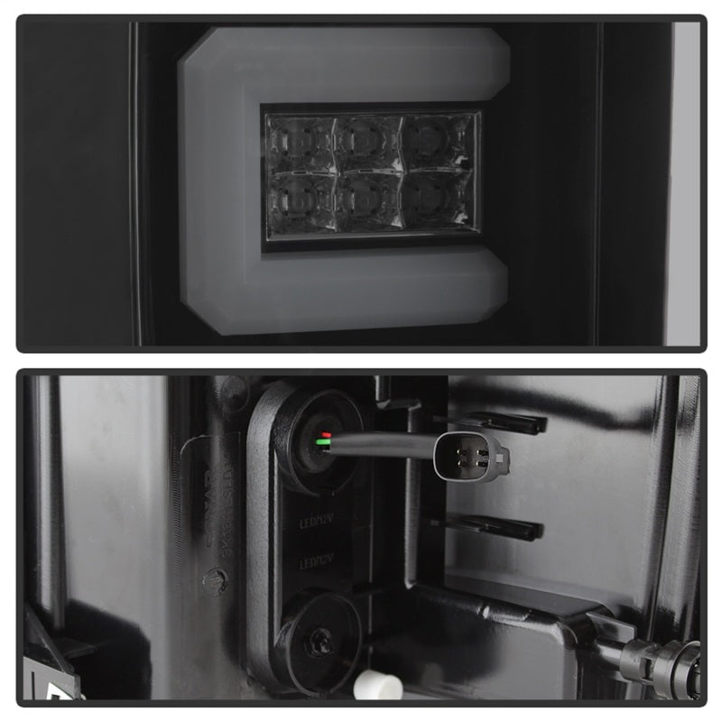 Spyder Chevy Silverado 16-17 Light Bar LED Tail Lights - Black Smoke ALT-YD-CS16-LED-BSM-SR1 Performance