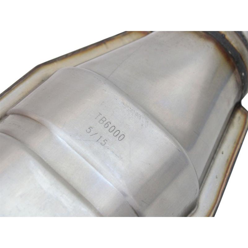 aFe Power Direct Fit Catalytic Converter Replacements Rear 04-06 Jeep Wrangler (TJ/LJ) I6-4.0L-SR1 Performance
