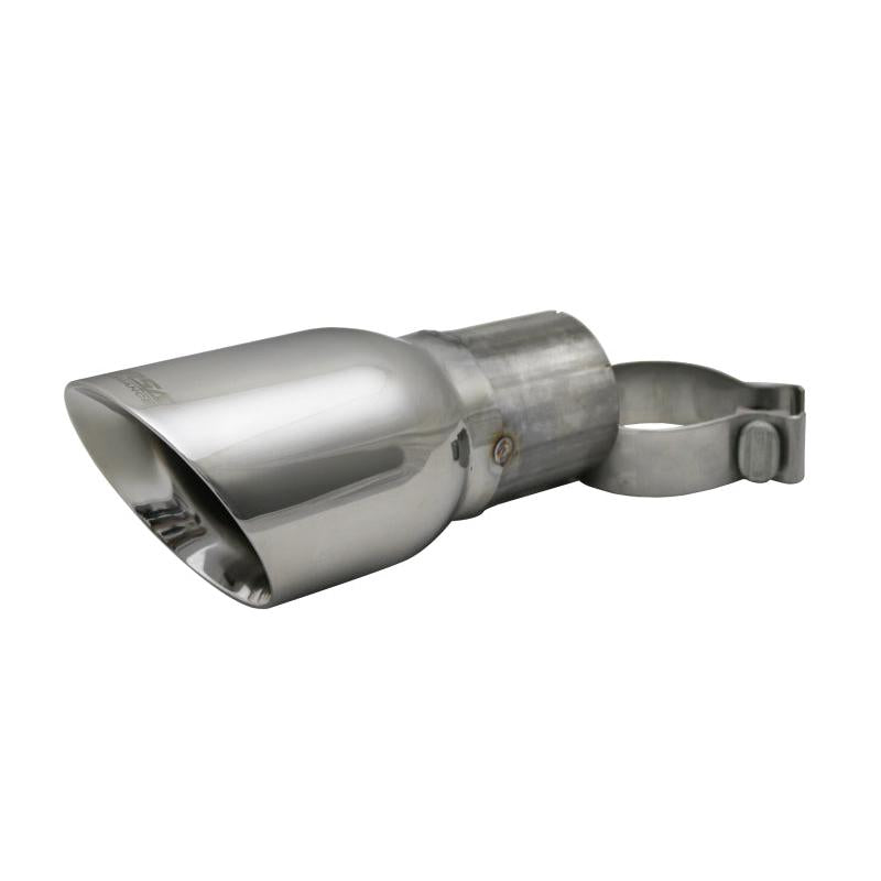 Corsa Single Universal 2.75in Inlet / 4in Outlet Polished Pro-Series Tip Kit-SR1 Performance