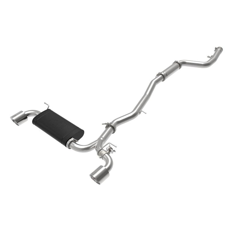 aFe POWER Takeda 2020 Toyota Supra L6-3.0L (t) 3in-2.5in 304 SS CB Exhaust Polished Tips-SR1 Performance