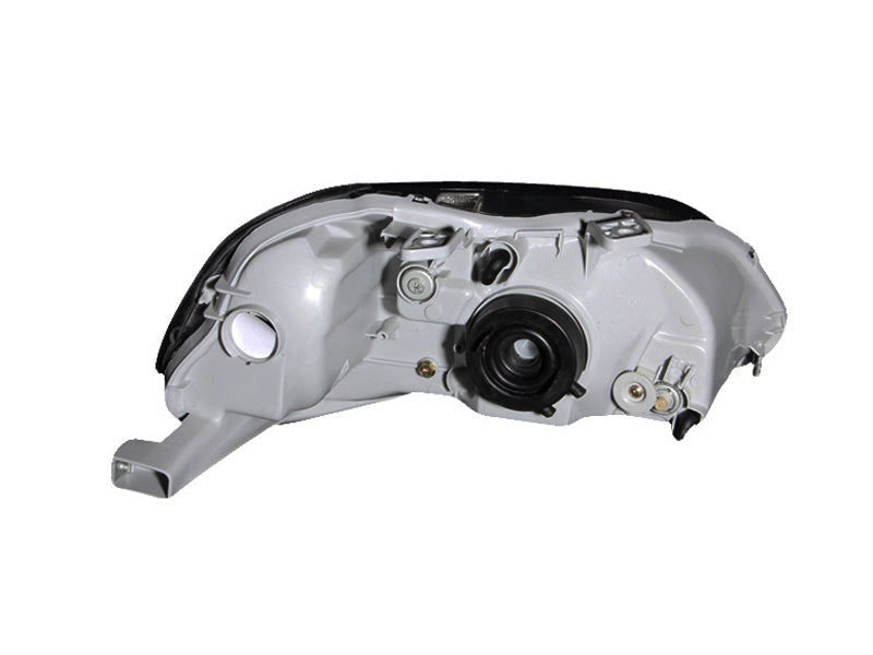 ANZO 1996-1998 Honda Civic Crystal Headlights Black-SR1 Performance