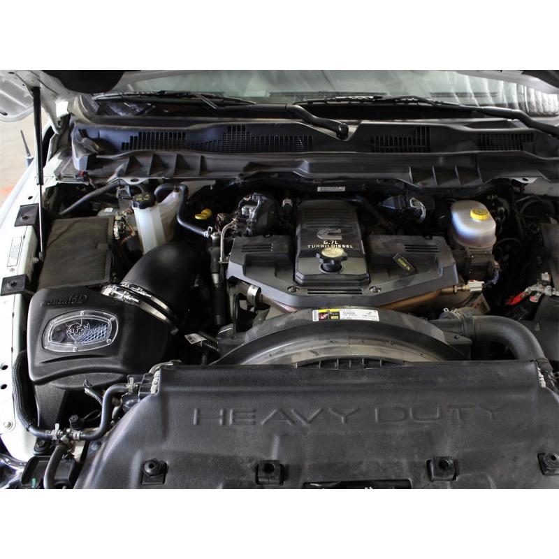 aFe Momentum HD PRO 10R Stage-2 Si Air Intake System 13-14 Dodge RAM Diesel Trucks L6 6.7L (td)-SR1 Performance