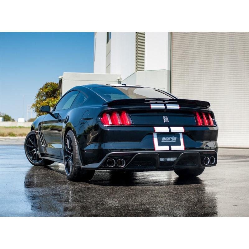 Borla 15-16 Ford Mustang Shelby GT350 5.2L ATAK Cat Back Exhaust (Uses Factory Valence)-SR1 Performance