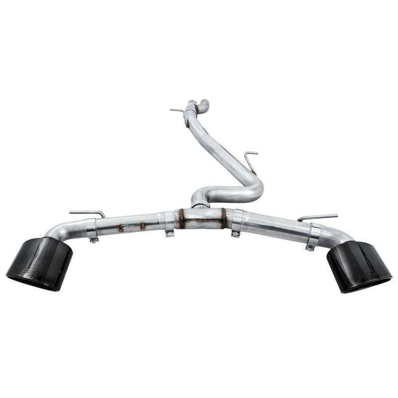 AWE Tuning 18-19 Audi TT RS 8S/RK3 2.5L Turbo Track Edition Exhaust - Diamond Black RS-Style Tips-SR1 Performance