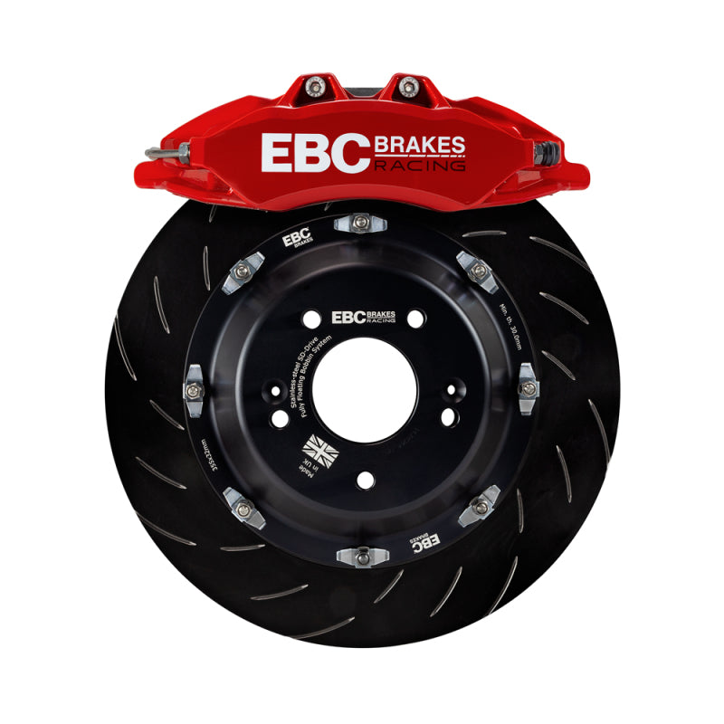 EBC Racing 2023+ Nissan 400Z Red Apollo-6 Front Big Brake Kit with 355mm Rotors