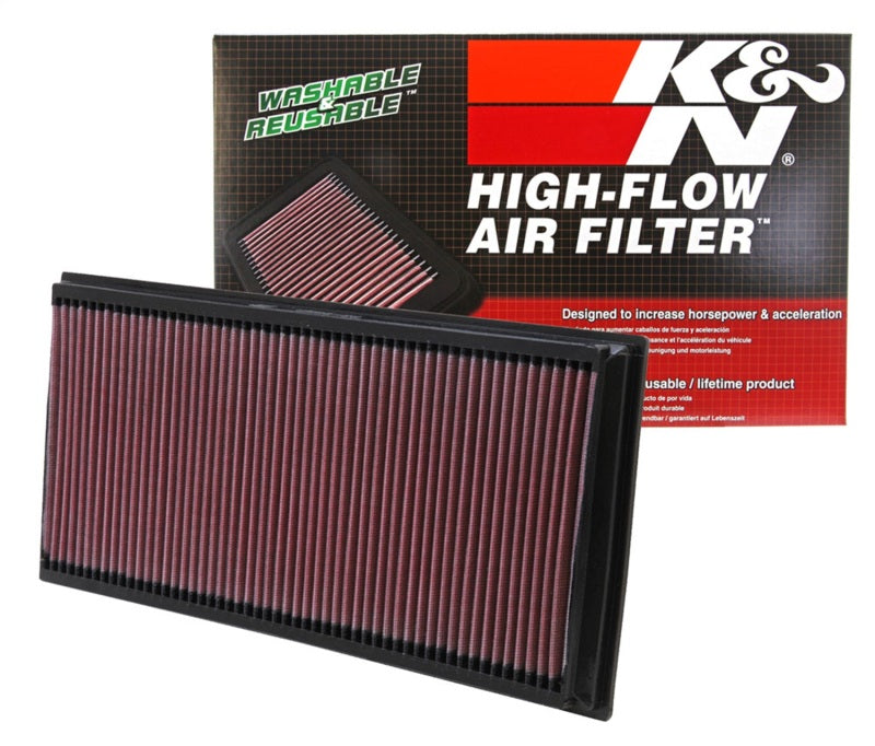 K&N 06-09 L.R. Range Rover / 02-10 VW Touareg / 02-09 Porsche Cayenne Drop In Air Filter-SR1 Performance