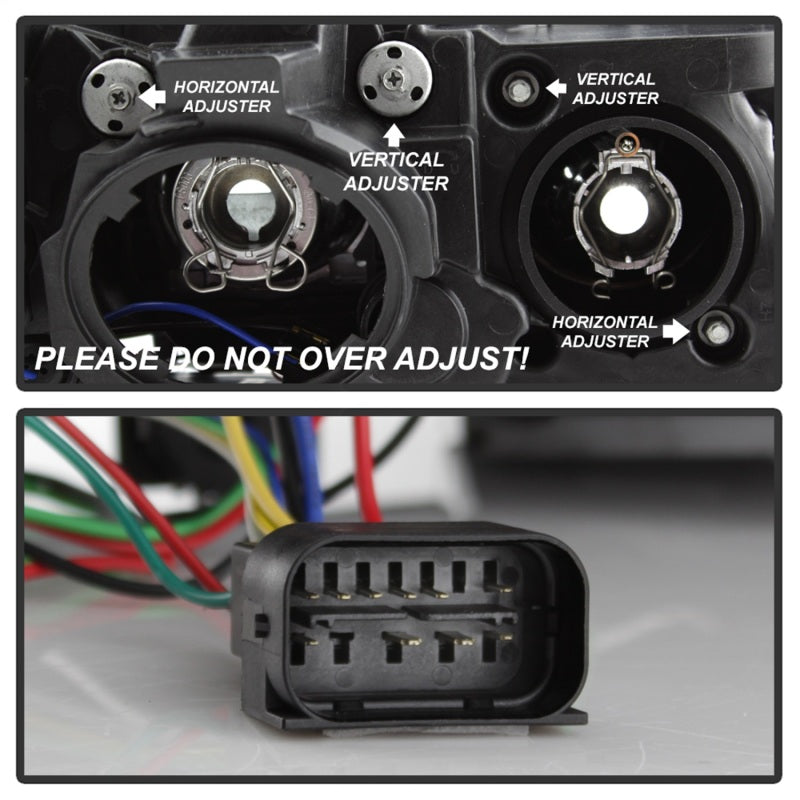 Spyder 12-14 BMW F30 3 Series 4DR Projector Headlights - LED DRL - Blk Smoke PRO-YD-BMWF3012-DRL-BSM-SR1 Performance