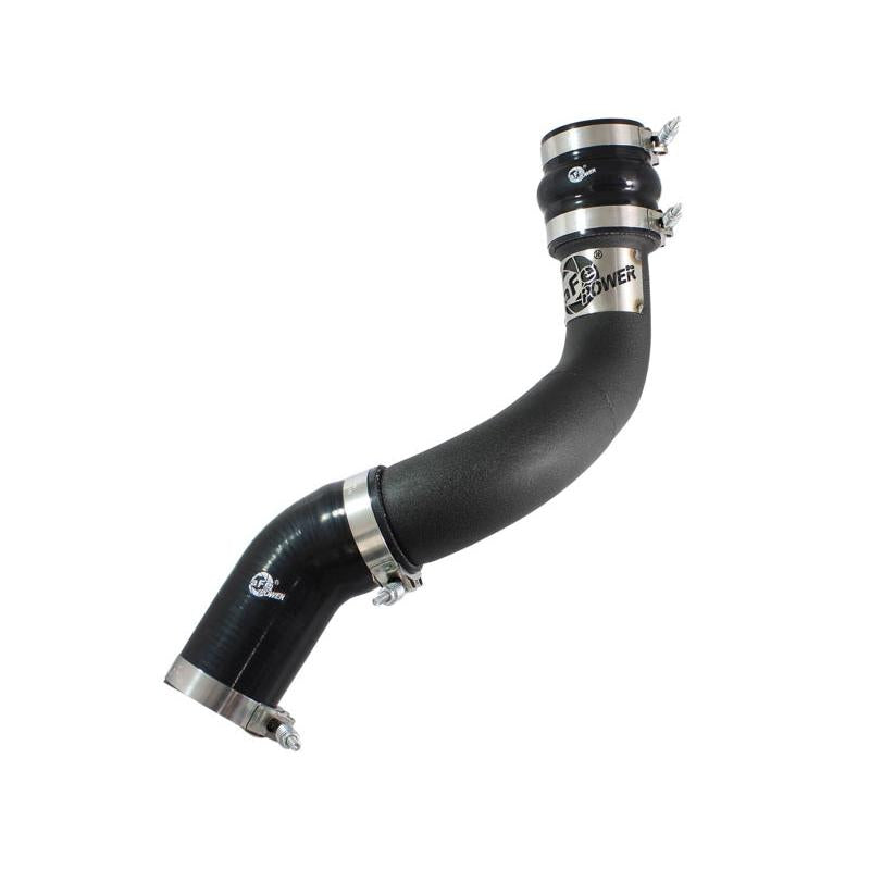 aFe BladeRunner 3in Black Intercooler Tube Cold Side w/ Couplings & Clamps 13-14 Dodge RAM 6.7L (td)-SR1 Performance