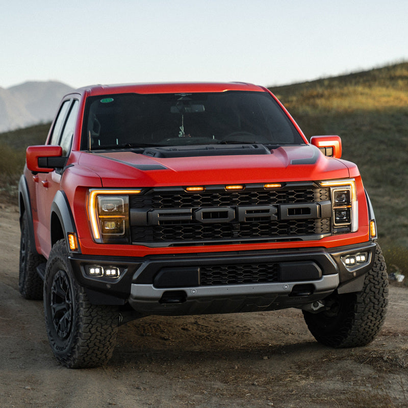 Baja Designs 21-22 Ford F-150 Raptor S2 SAE Dual Fog Pocket Light Kit - Clear-SR1 Performance
