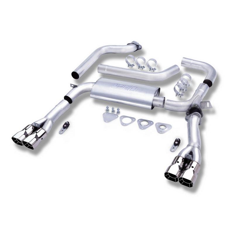 Borla 95-97 Chevrolet Camaro / Pontiac Trans Am 5.7L 3in Adjustable SS Cat-Back-SR1 Performance