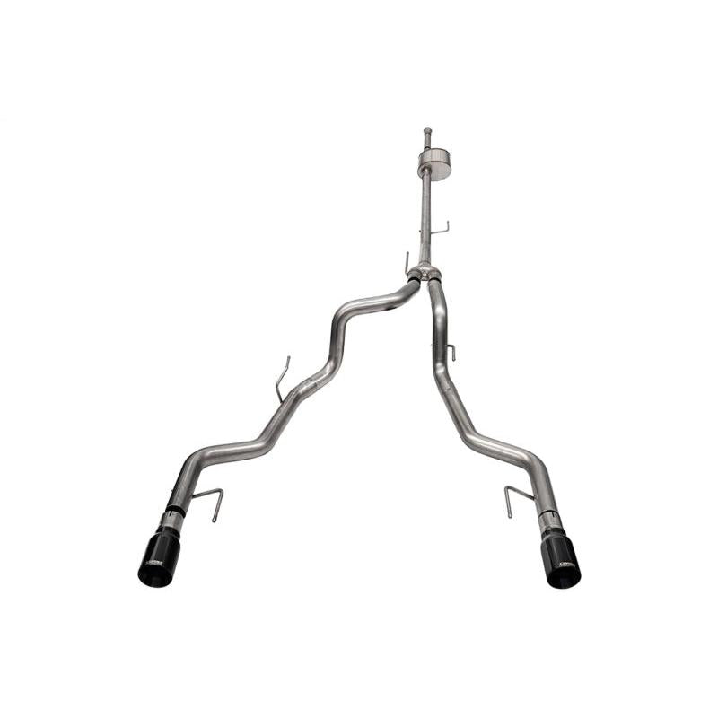 Corsa 2022-2024 2023 Ford F-150 SuperCrew/5.5ft Bed 5.0L V8 Xtreme Cat-Back Dual Rear Exit-BlackPVD-SR1 Performance
