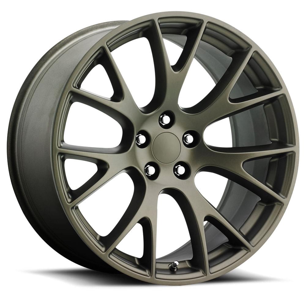 20X10.5 5X115 +25 HB 71.5 HELLCAT BRONZE WITH CAP-SR1 Performance