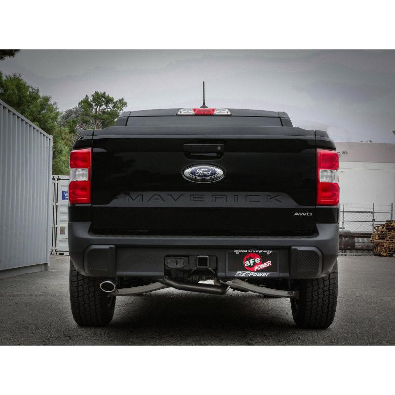 aFe 22-23 Ford Maverick EcoBoost L4 2.0L(t) Vulcan Series 2-1/2in 304 SS Cat-Back w/ Polished Tip-SR1 Performance