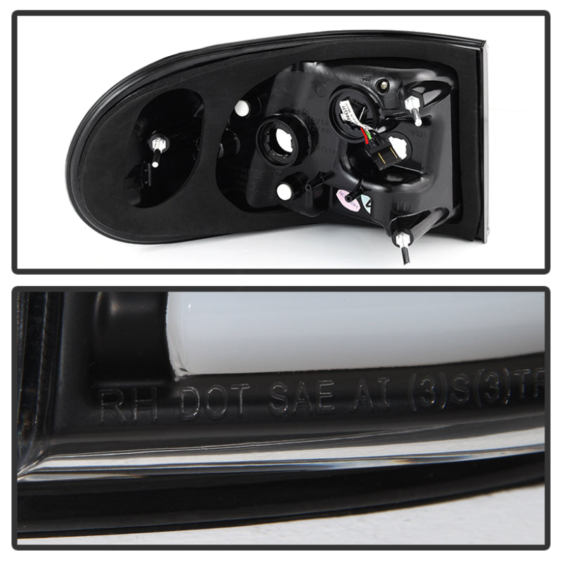 Spyder Toyota FJ Cruiser 07-13 Light Bar LED Tail Lights Black ALT-YD-TFJ07-LBLED-BK-SR1 Performance