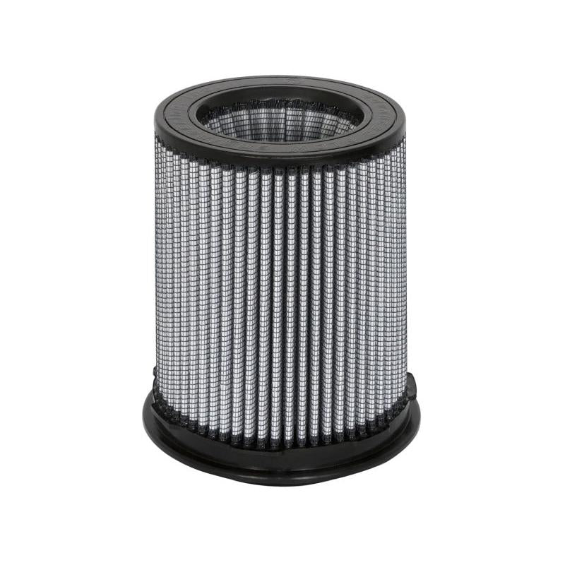 aFe MagnumFLOW Pro DRY S Universal Air Filter 4in F x 6in B (mt2) x 5.5in T (Inv) x 7.5in H-SR1 Performance