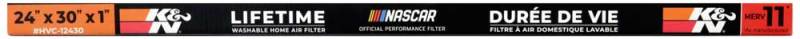 K&N HVAC Filter - 24 x 30 x 1-SR1 Performance
