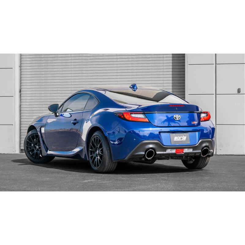 Borla 22-23 Subaru BRZ/Toyota GR86 2.4L RWD AT/MT ATAK Catback Exhaust - Polished Tips-SR1 Performance