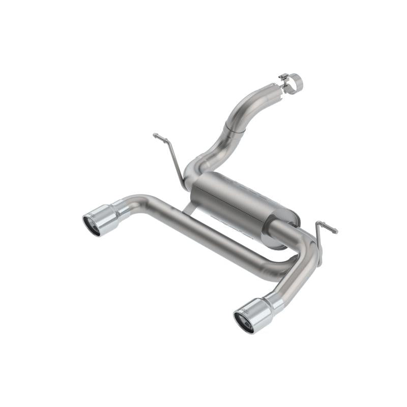 Borla 18-19 Jeep Wrangler JL/JLU 2.0L 4Cyl 2DR/4DR Axle Back Exhaust ATAK w/ 3.5in Tips-SR1 Performance
