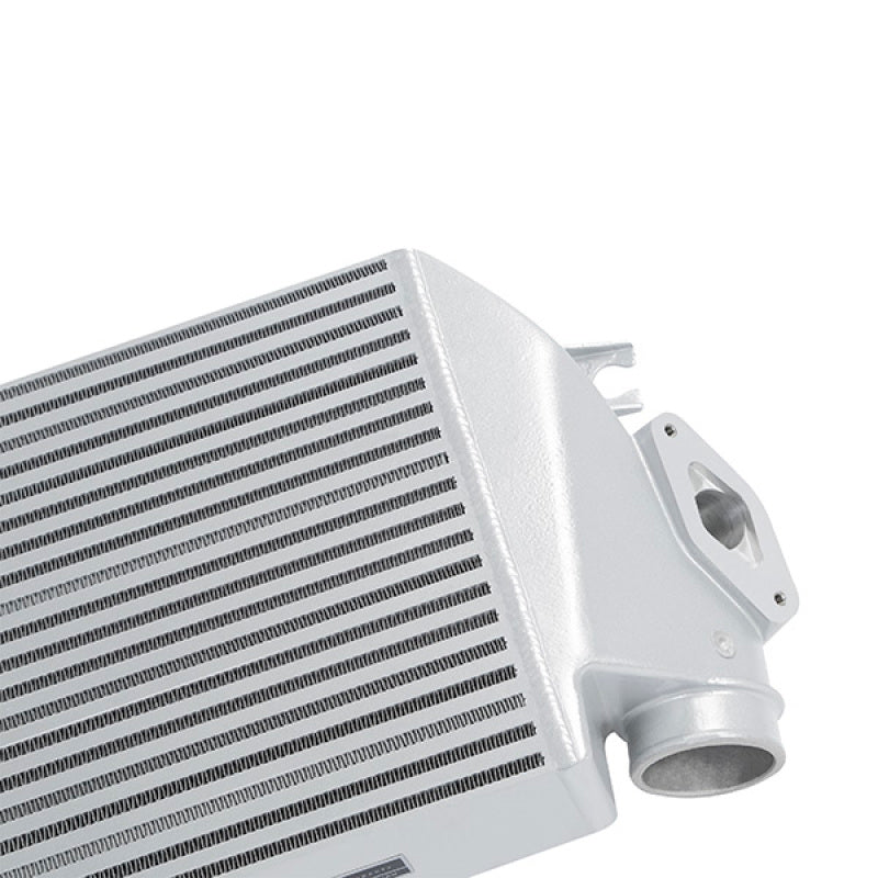 Mishimoto 08-14 Subaru WRX Top-Mount Intercooler Kit - Powder Coated Silver & Blue Hoses-SR1 Performance