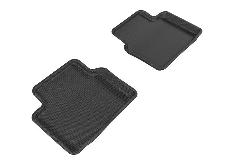 3D MAXpider 2011-2017 Buick Regal Kagu 2nd Row Floormats - Black-SR1 Performance