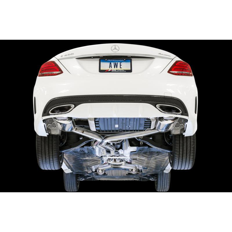 AWE Tuning Mercedes-Benz W205 C450 AMG / C400 Touring Edition Exhaust-SR1 Performance