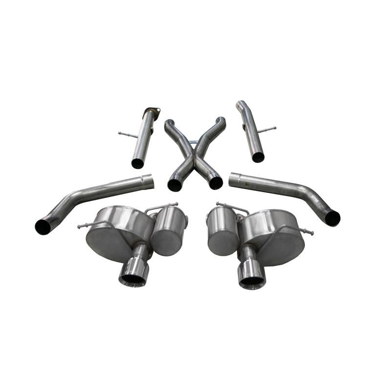 Corsa 2012-2021 Jeep Grand Cherokee SRT 2.75in Dual Rear Xtreme Cat-Back Exhaust-SR1 Performance