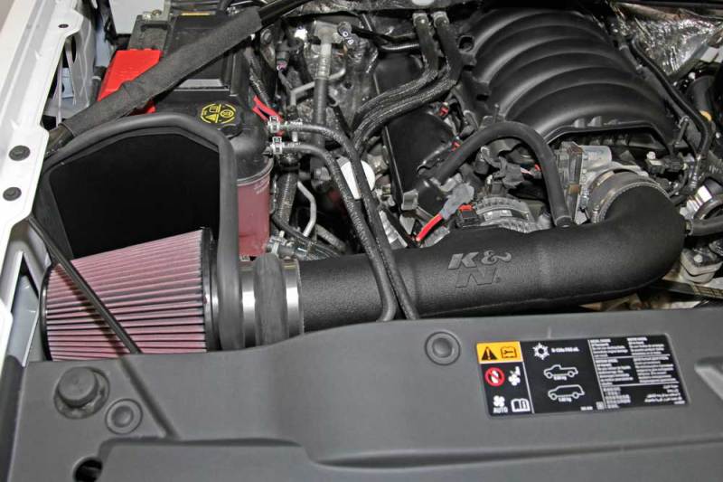 K&N 63 Series Aircharger Performance Intake Kit Chevy/GMC 14-15 Silverado/Sierra 1500 5.3L/6.2L V8-SR1 Performance