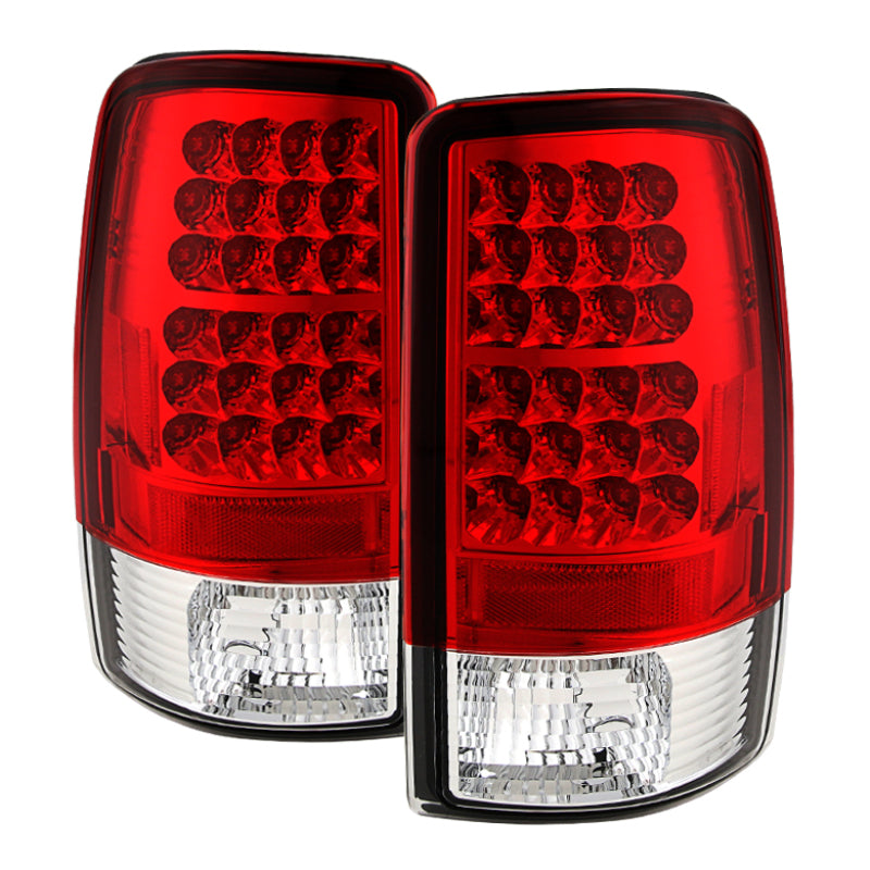 Spyder Chevy Suburban/Tahoe 1500/2500 00-06 LED Tail Lights Red Clear ALT-YD-CD00-LED-RC-SR1 Performance