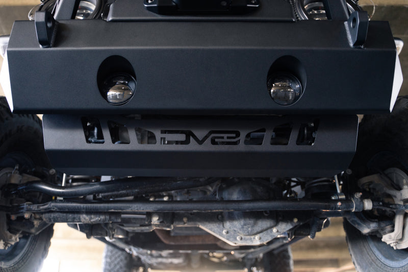 DV8 Offroad Jeep Wrangler JL & Gladiator JT Sway Bar Disconnect Skid Plate (Part Number: SPJL-02)