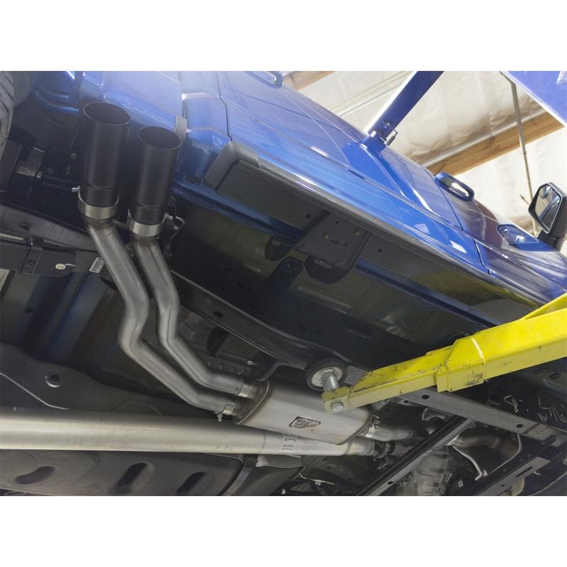 aFe Rebel Exhausts 3in SS Cat-Back 15-16 Ford F-150 EcoBoost V6 2.7/3.5L V8 5.0L w/ Black Tips-SR1 Performance