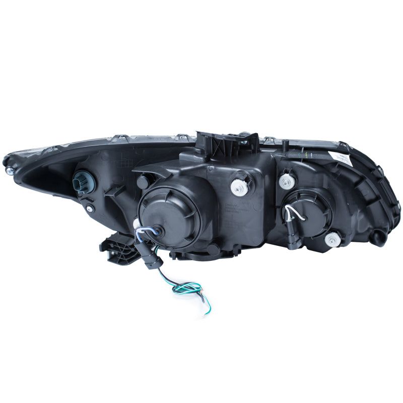 ANZO 2012-2015 Honda Civic Projector Headlights w/ U-Bar Chrome-SR1 Performance