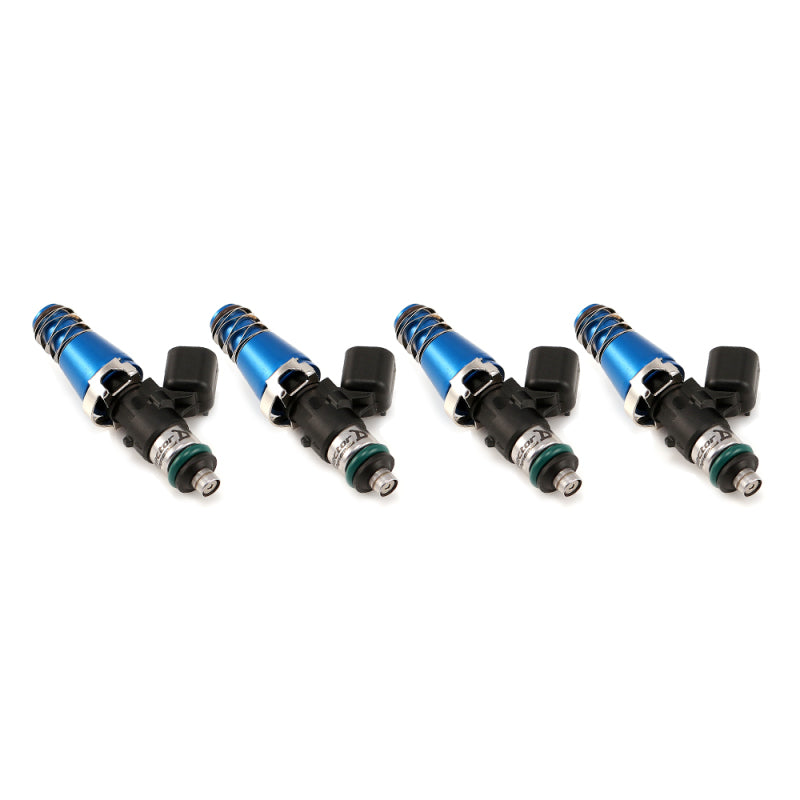 Injector Dynamics 1340cc Injectors - 60mm Length - 11mm Blue Top - 14mm Lower O-Ring (Set of 4)-SR1 Performance