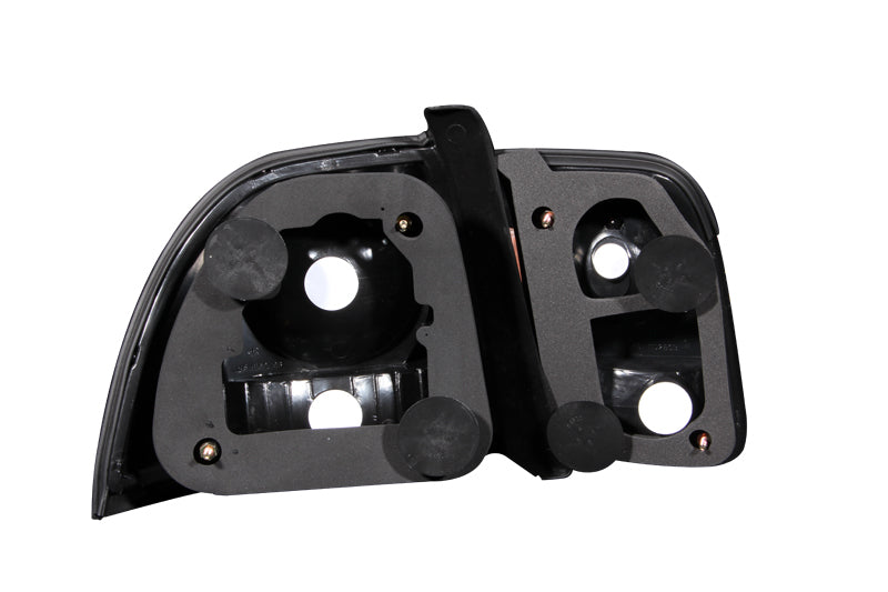 ANZO 1996-1997 Honda Accord Taillights Black-SR1 Performance