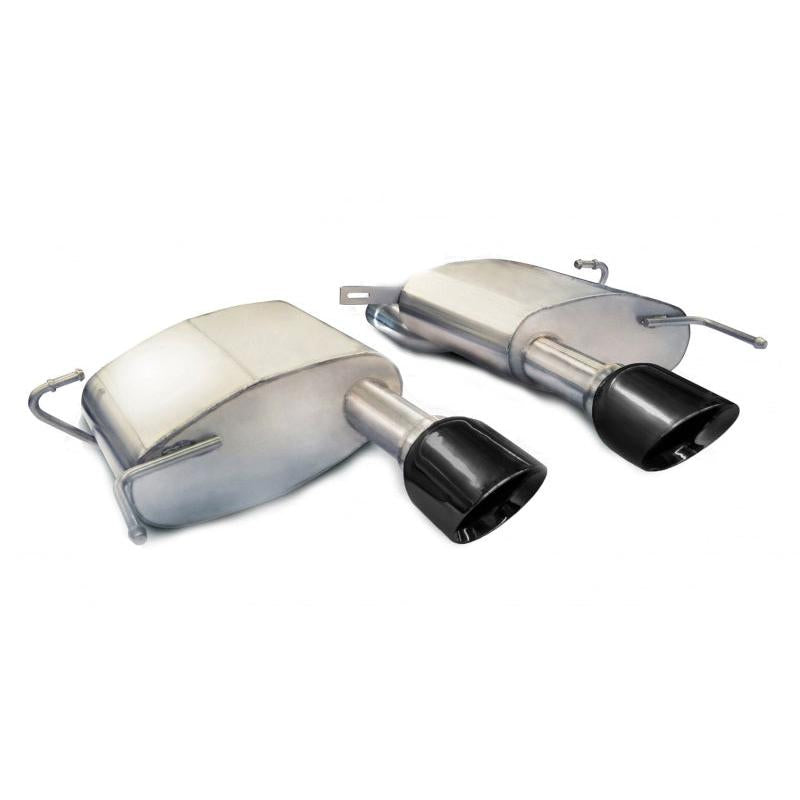 Corsa 2011-2015 Cadillac CTS Coupe V 6.2L V8 Black Sport Axle-Back Exhaust-SR1 Performance