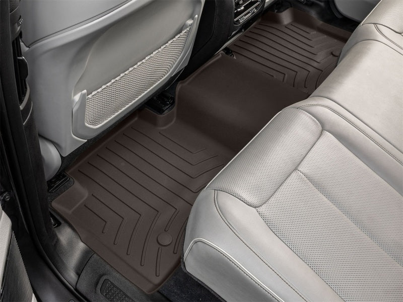 WeatherTech FloorLiner HP for 2022-2023 Jeep Grand Cherokee Rear — Cocoa