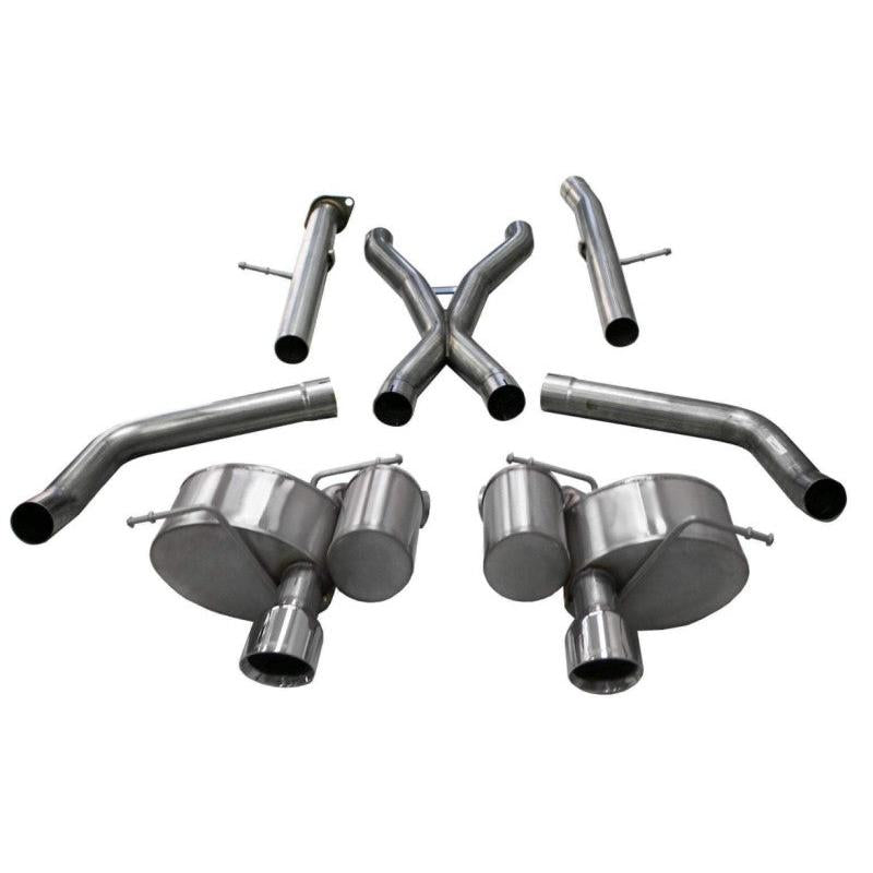 Corsa 2012-2021 Jeep Grand Cherokee SRT 2.75in Dual Rear Xtreme Cat-Back Exhaust-SR1 Performance